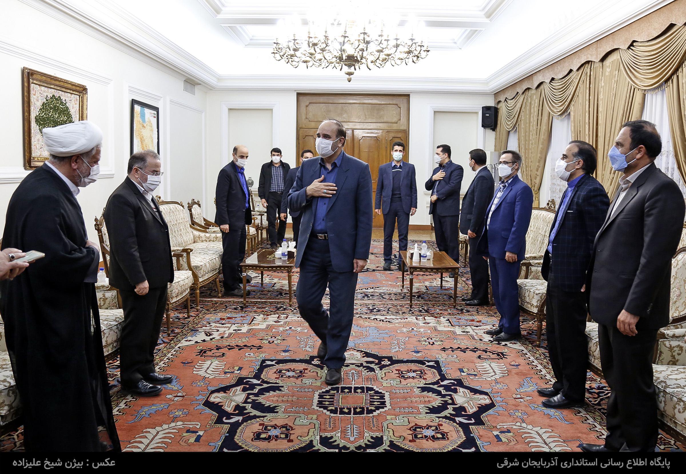 دیدار با اعضای شورای قضائی استان