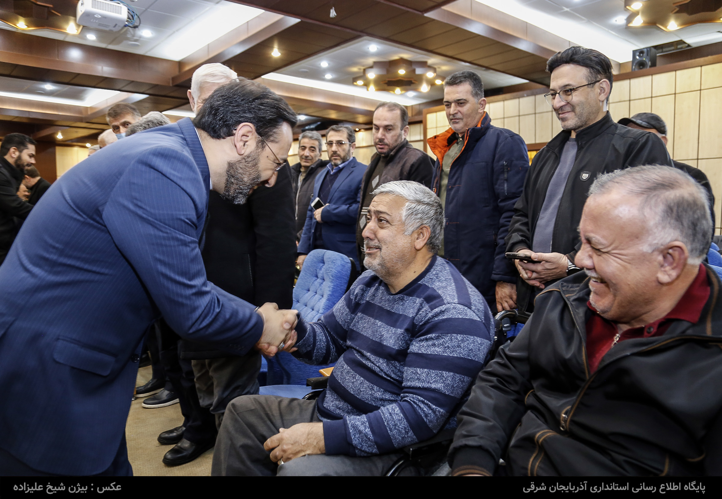 حضور استاندار آذربایجان شرقی در همایش تبیین ایثارگران استان
