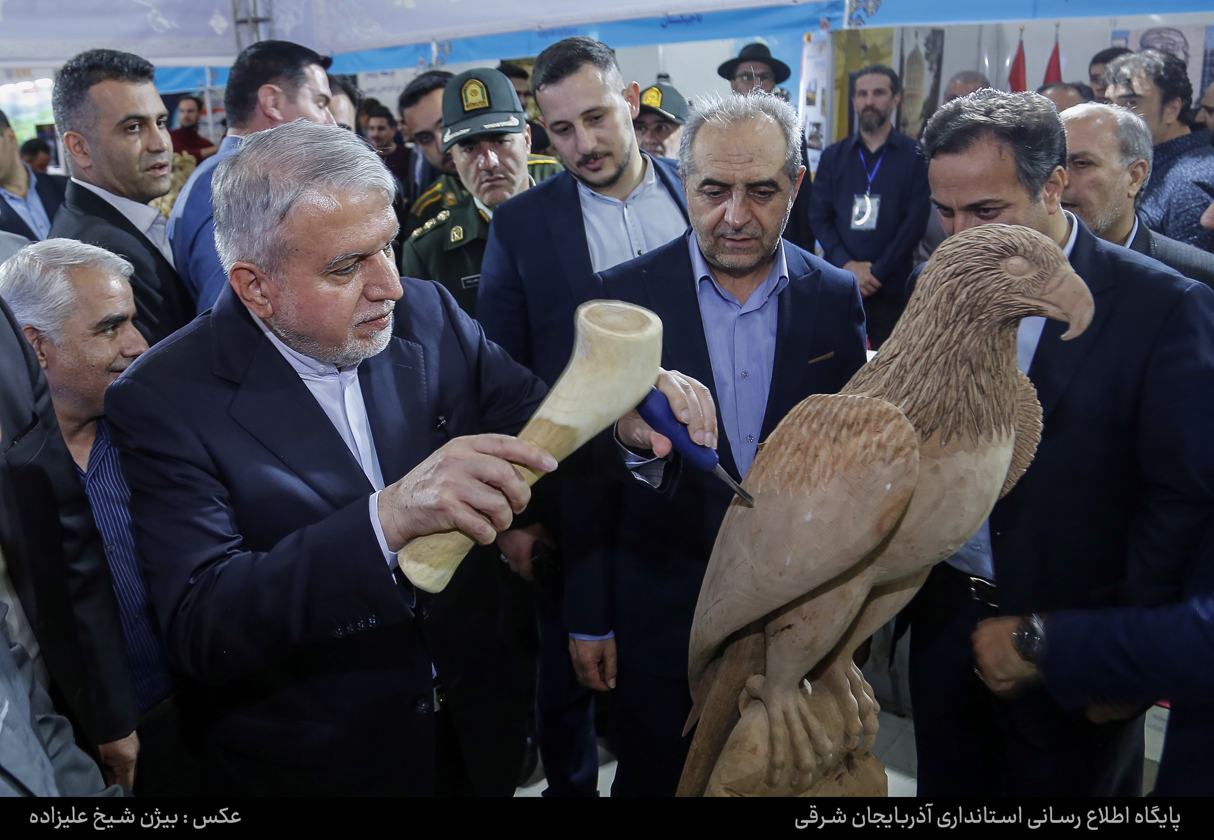 سفر وزیر میراث فرهنگی، گردشگری و صنایع دستی به تبریز