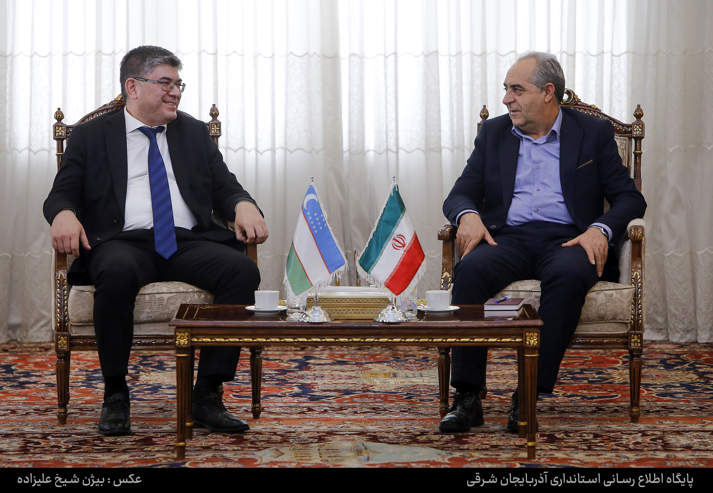 دیدار با سفیر جمهوری ازبکستان در ایران
