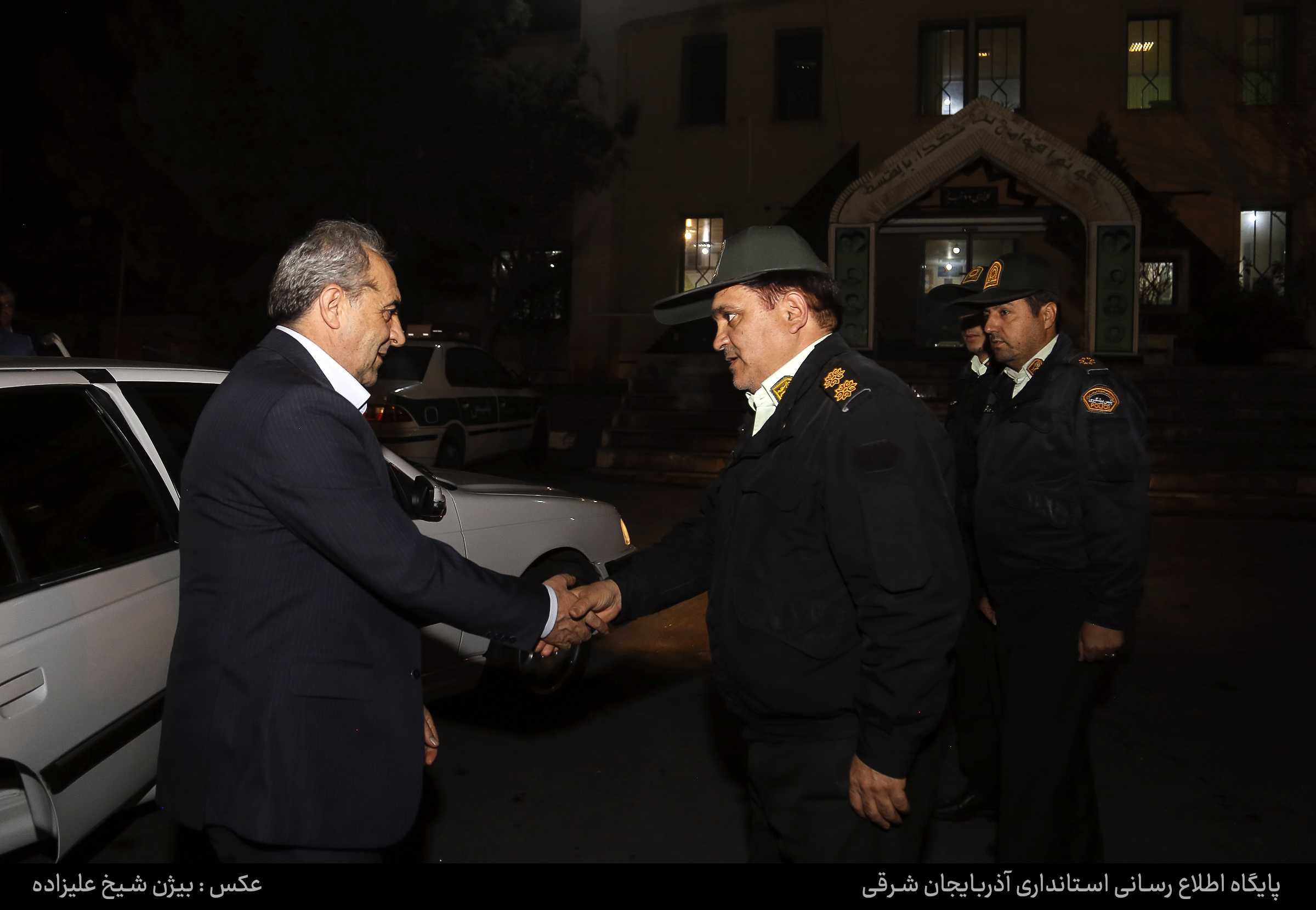 بازدید سرزده از کلانتری ۲۲ طالقانی تبریز