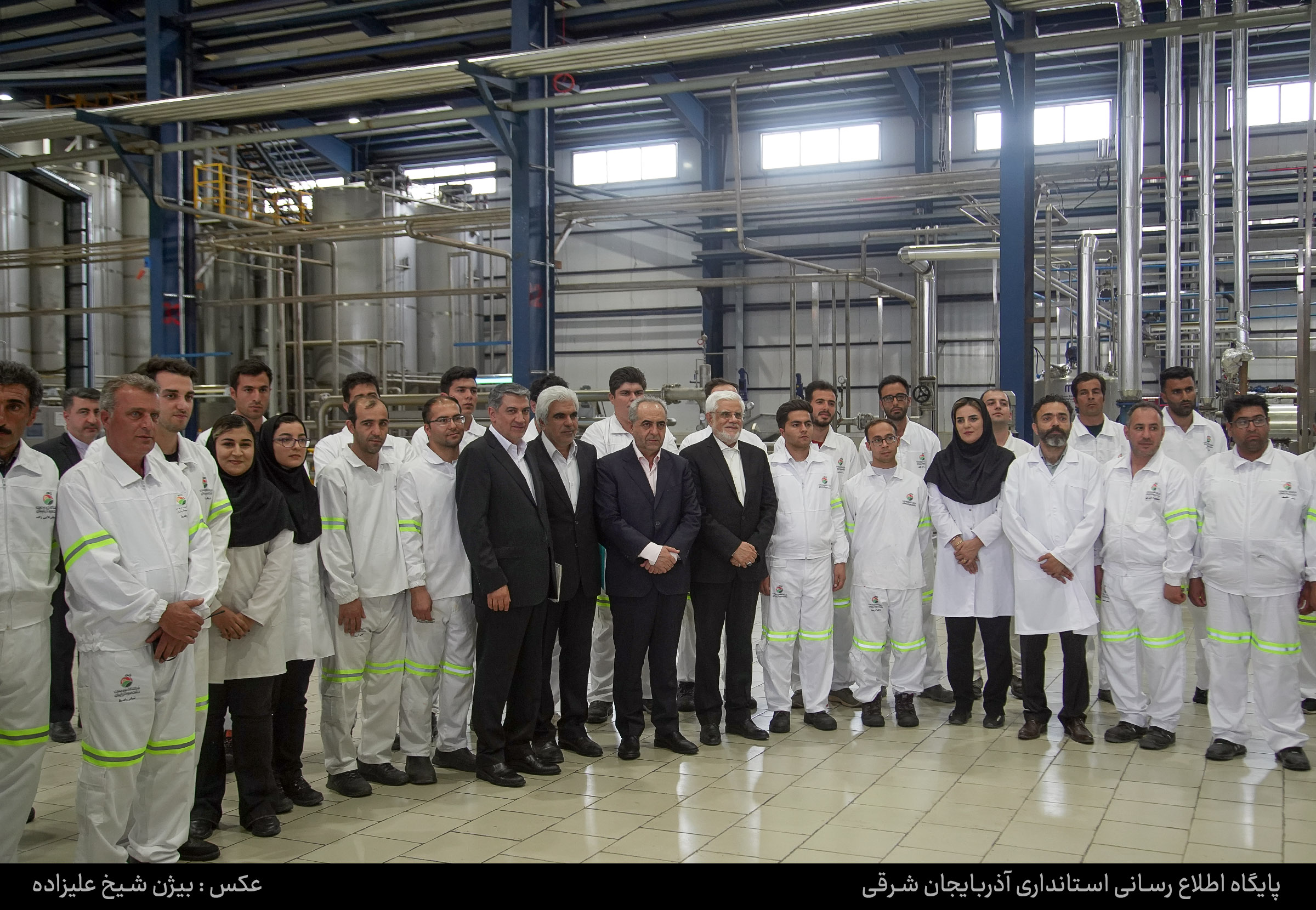 افتتاح کارخانه دشت میوه آذربایجان با حضور معاون اول رئیس جمهور